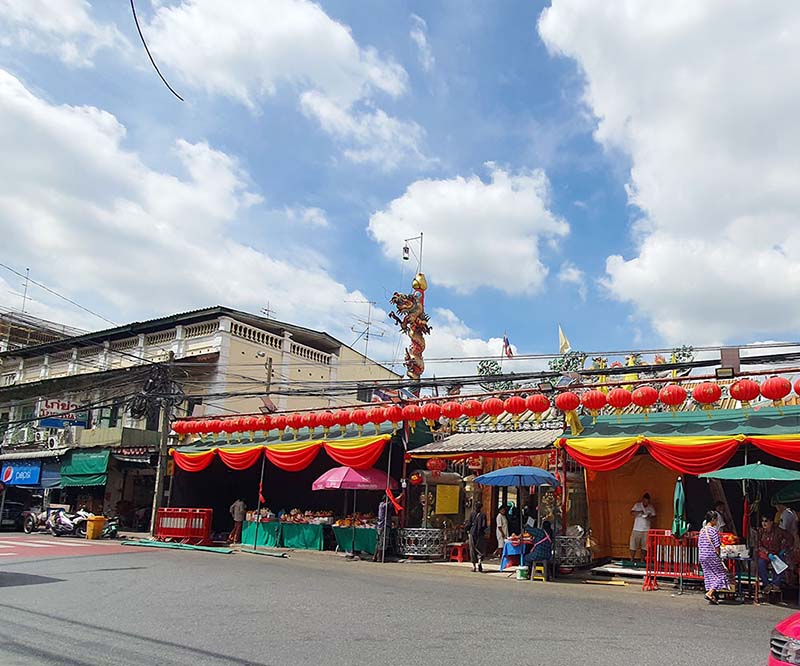 ศาลเจ้าพ่อเสือ เสาชิงช้า ไหว้ บูชา ขอพรปีใหม่ 2567 แก้ปีชง