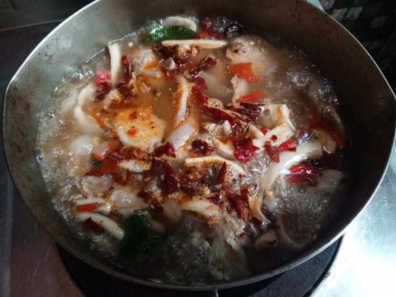 สูตรต้มยำขาหมู