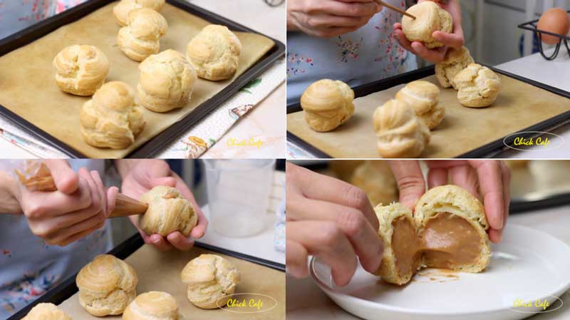 ชูครีมไส้ชาไทย