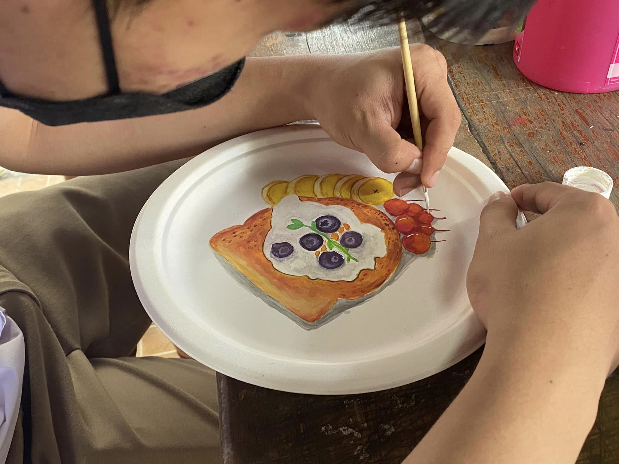 ระบายสีอาหาร