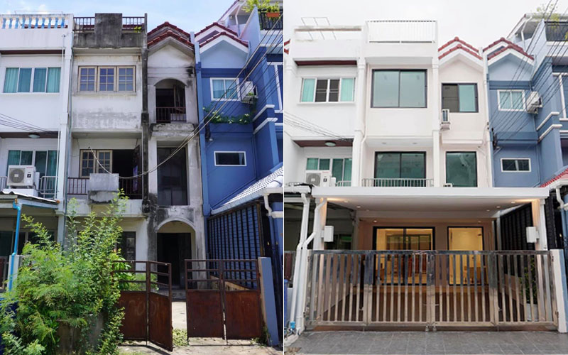 รีโนเวททาวน์โฮม 4 ชั้น