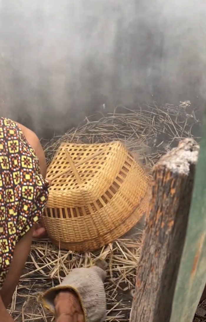 ย้อมสีกระจาด