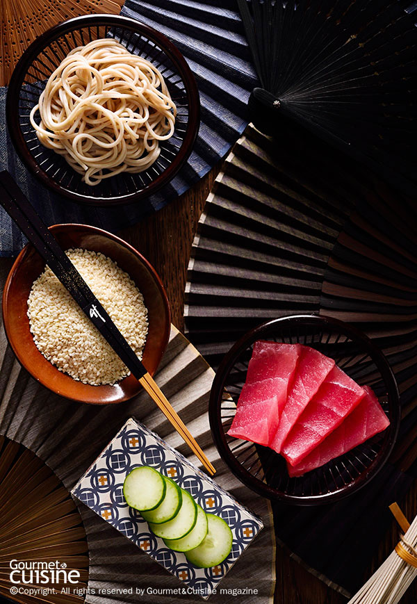 โซบะเย็นทูน่า