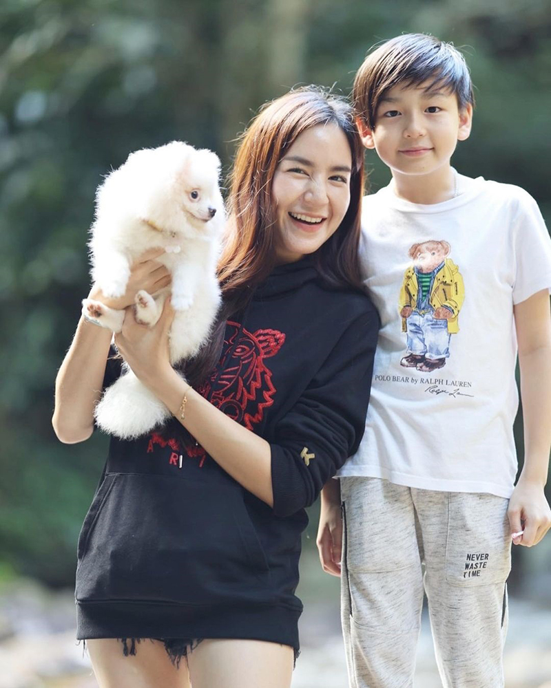 น้องชิโน่ ลูกชาย พลอย ชิดจันทร์