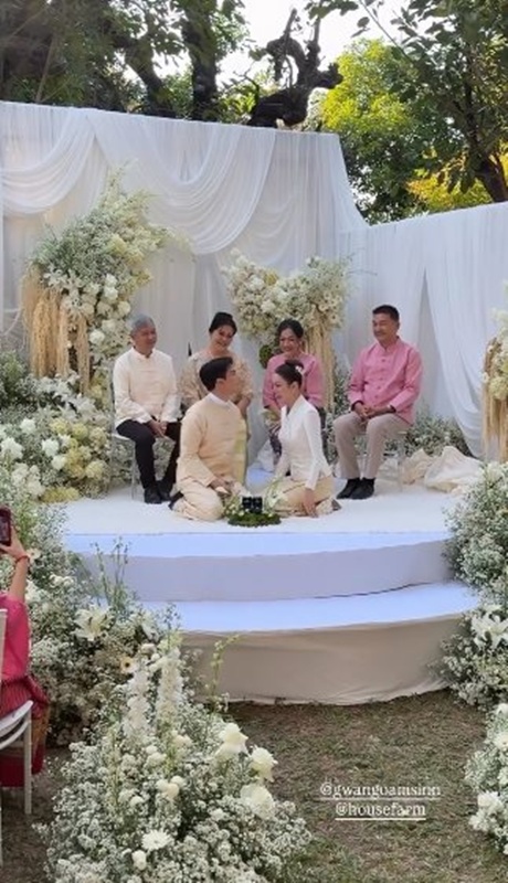 กวาง เดอะเฟซ แต่งงานแบบล้านนา