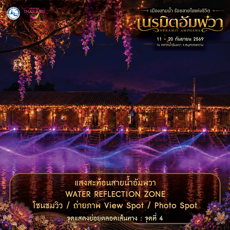 งานเนรมิตอัมพวา ตลาดน้ำอัมพวา