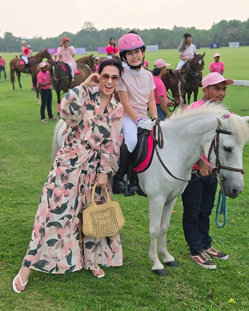 น้องมายู ลูกสาวแม่เมย์ พ่อหนุ่ม