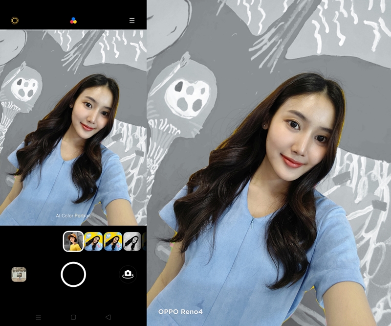 AI Color Portrait Selfie