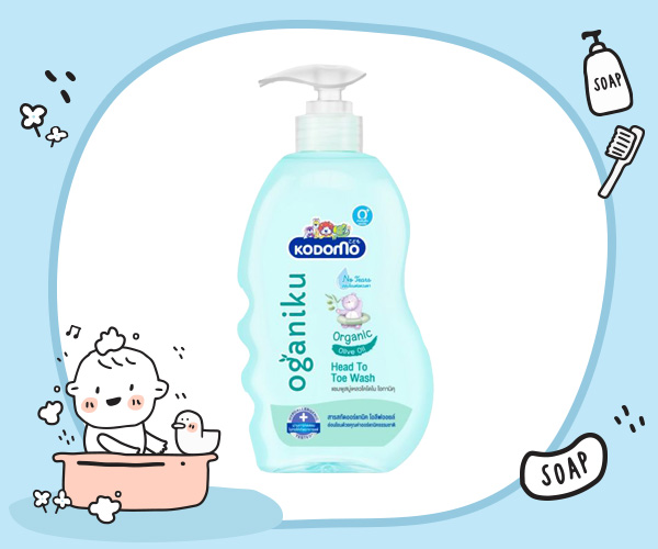 Kodomo Head To Toe Wash สูตร Oganiku