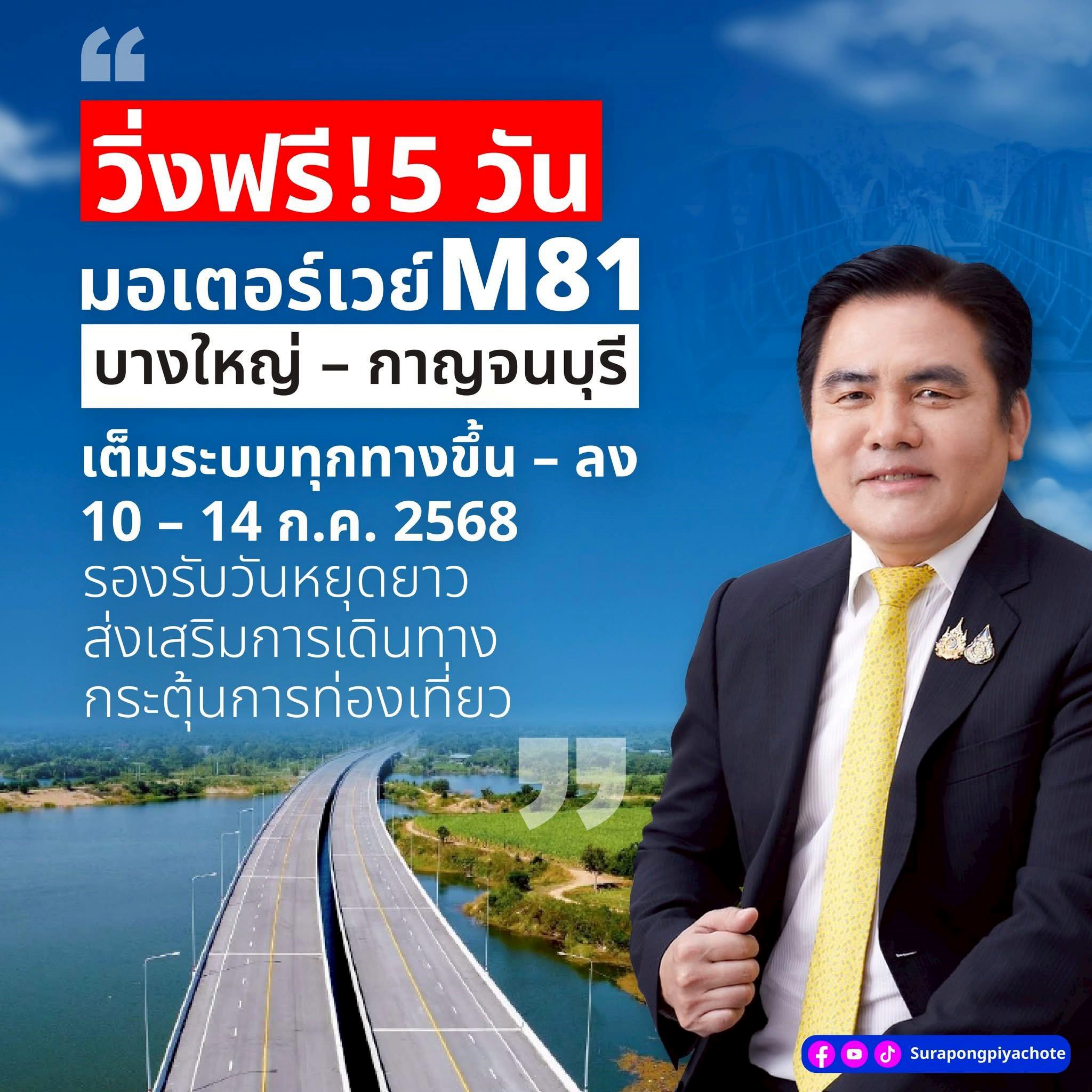 มอเตอร์เวย์ M81 ฟรี