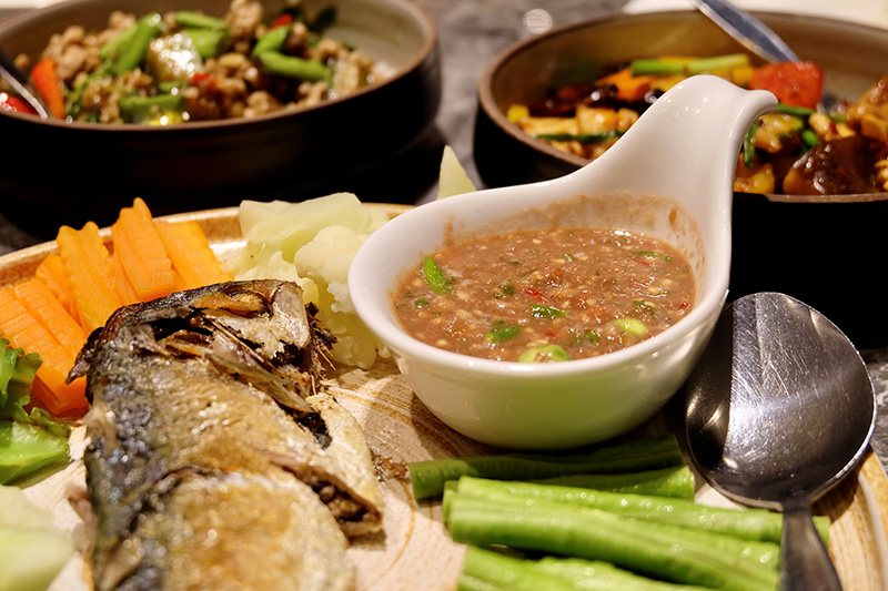 น้ำพริกกะปิ เมนูวันแม่ อาหารไทย สูตรอาหาร