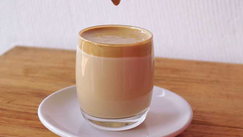 Frothy Coffee Milk