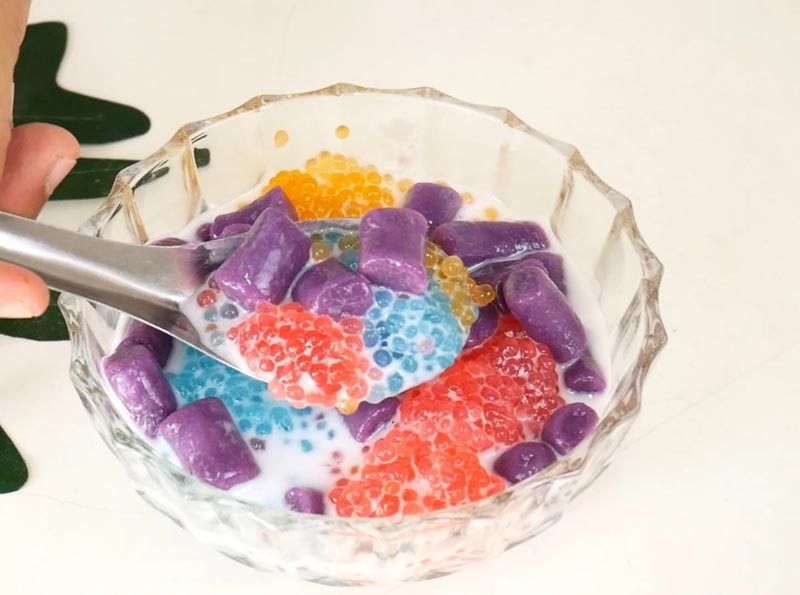 ทาโร่บอลสาคูกะทิสด