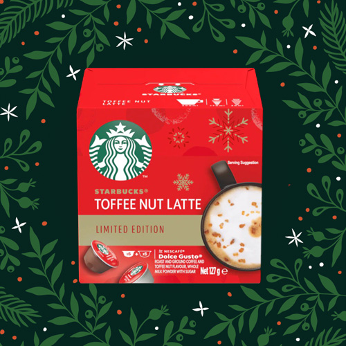 กาแฟแคปซูลสตาร์บัคส์ ทอฟฟี่นัท ลาเต้