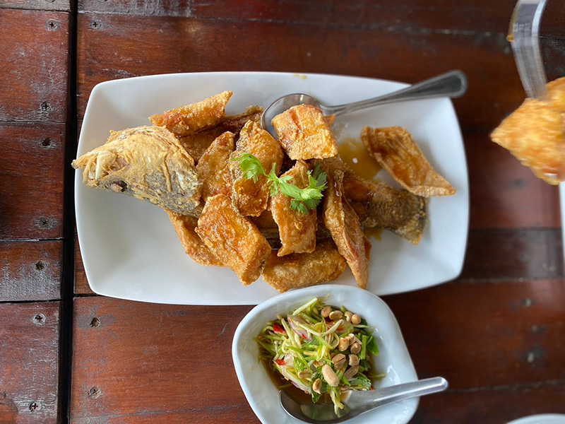 อาหาร Blue Heaven Resort & Restaurant