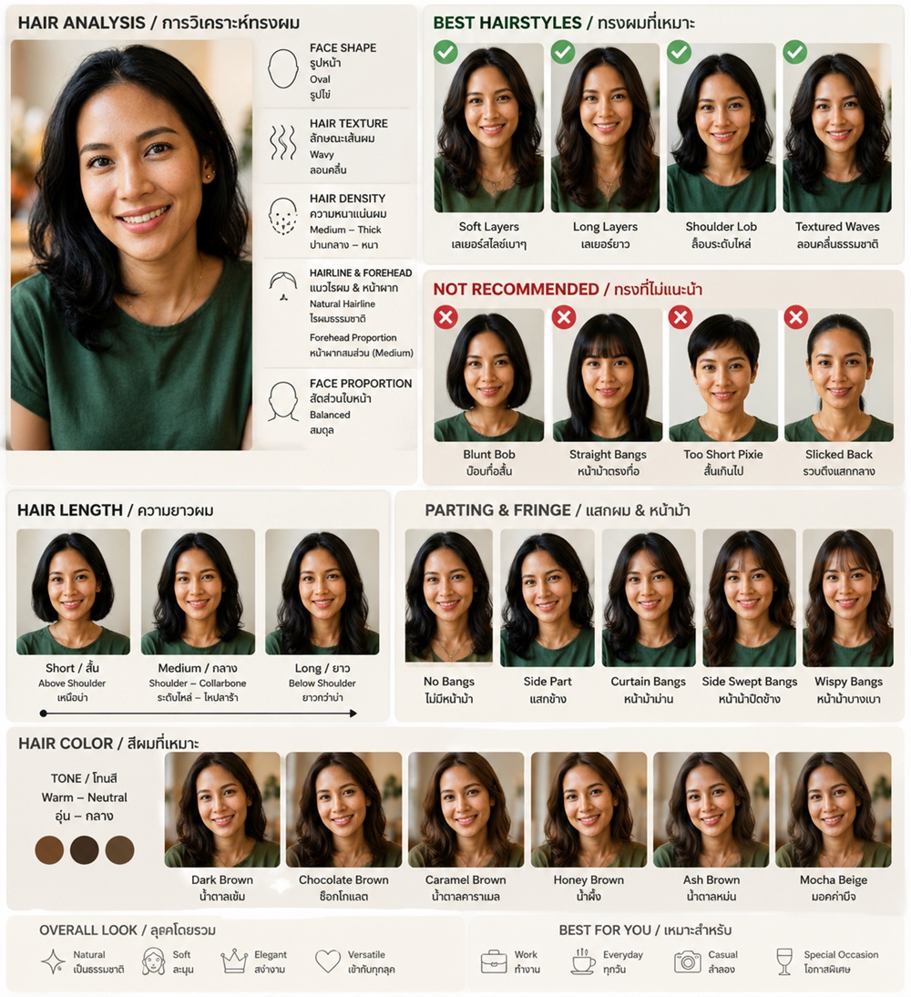 Prompt สร้างแบบทรงผมที่เหมาะกับใบหน้า ด้วย ChatGPT