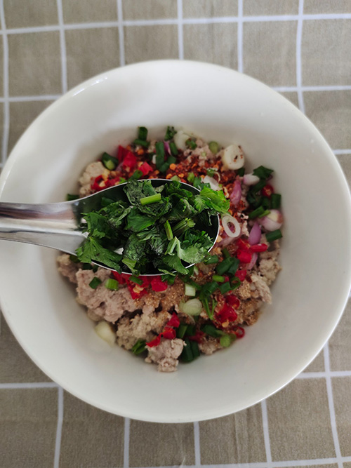 ลาบหมู