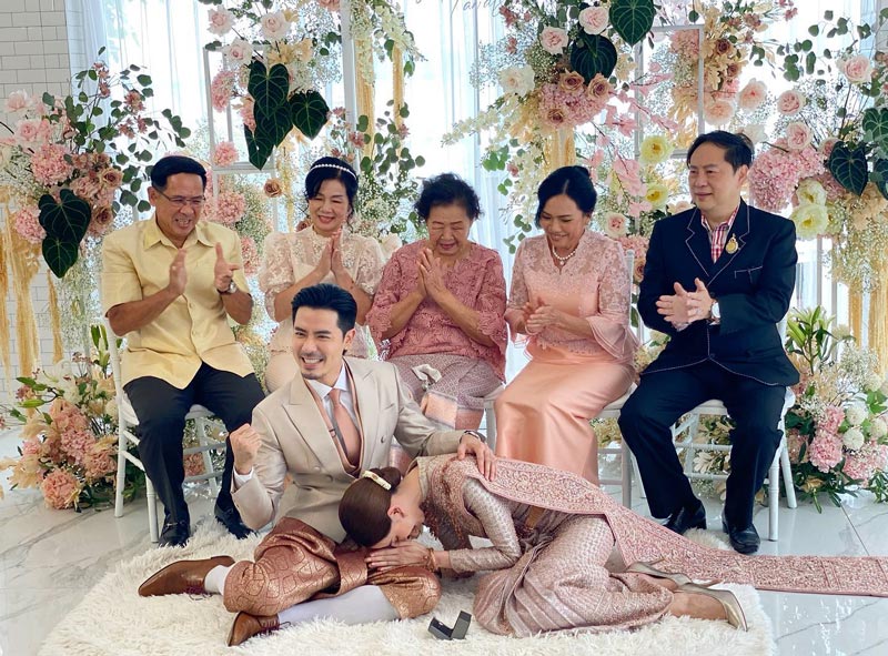 เชน แพร แต่งงาน