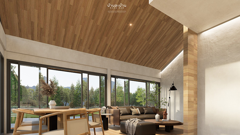 แบบบ้านทรอปิคอล เขาใหญ่