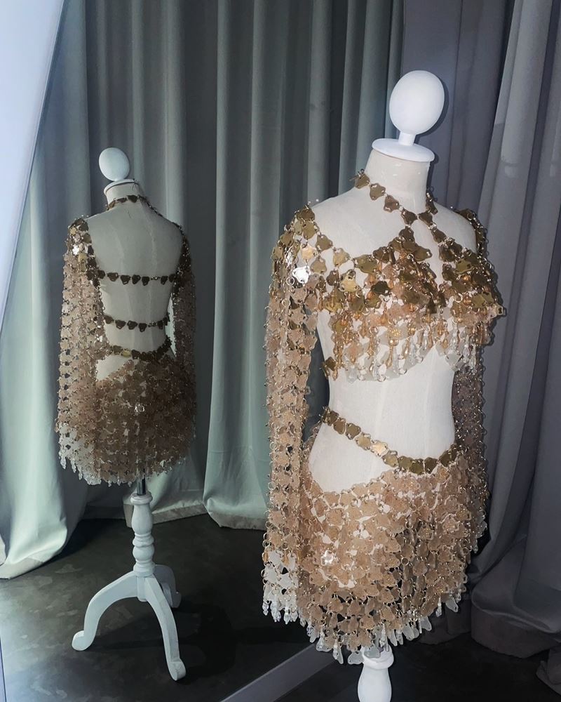 ชุดรีไซเคิล ลิซ่า BLACKPINK