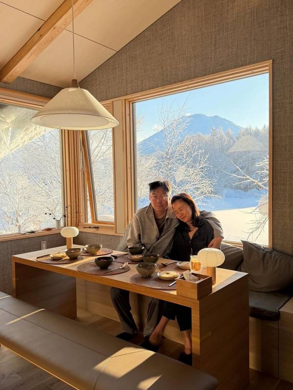 เต้ย จรินทร์พร เปิดบ้านญี่ปุ่นพร้อมหน้าครอบครัว 