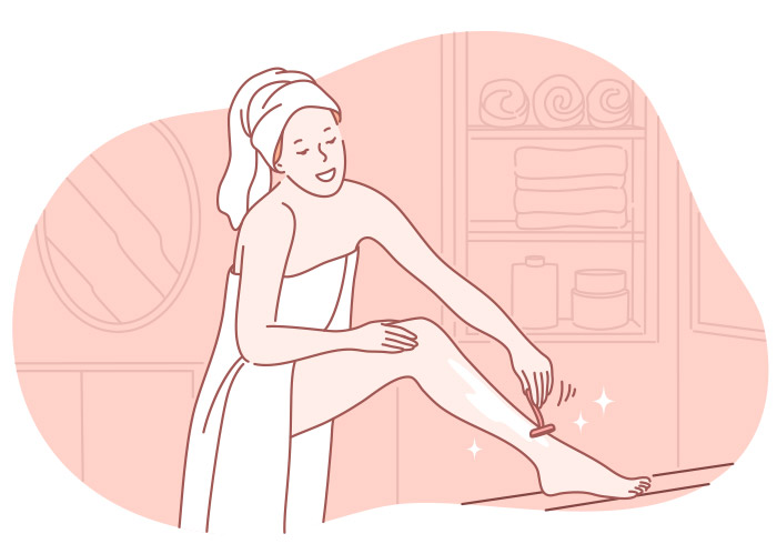 วิธีกำจัดขนขา