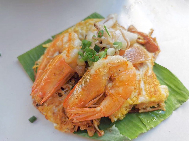 ก๋วยเตี๋ยวคั่วไก่