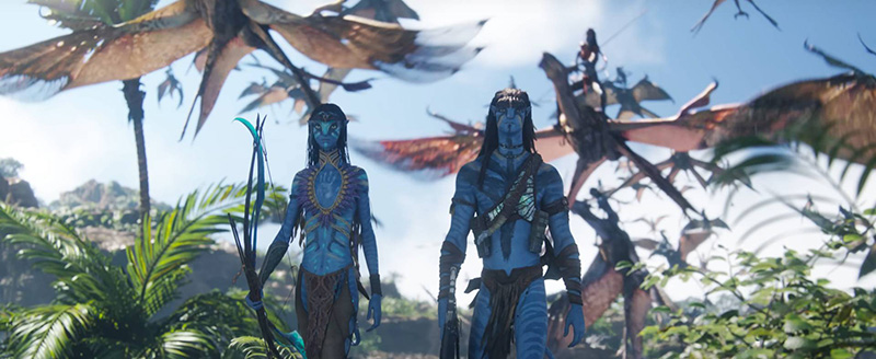 เจค ซัลลี และ เนย์ตีรี ตัวละครหลักใน Avatar Fire and Ash