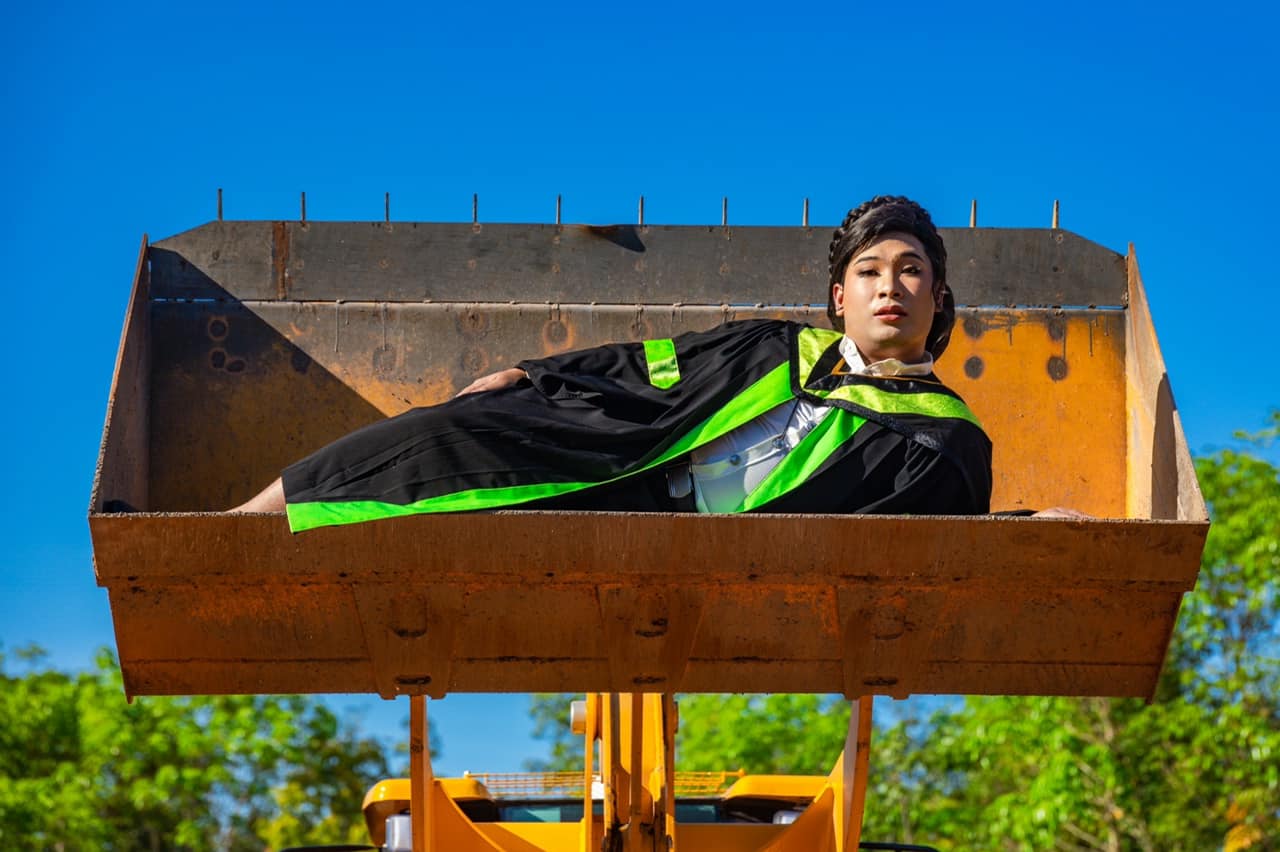 ถ่ายรูปรับปริญญา