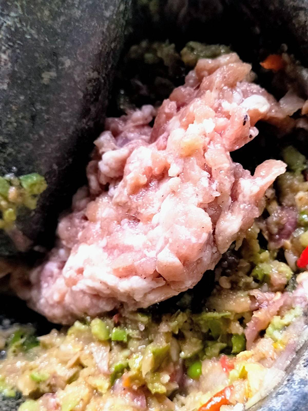 น้ำพริกมะขามหมูสับ เมนูน้ำพริก อาหารไทย สูตรอาหาร
