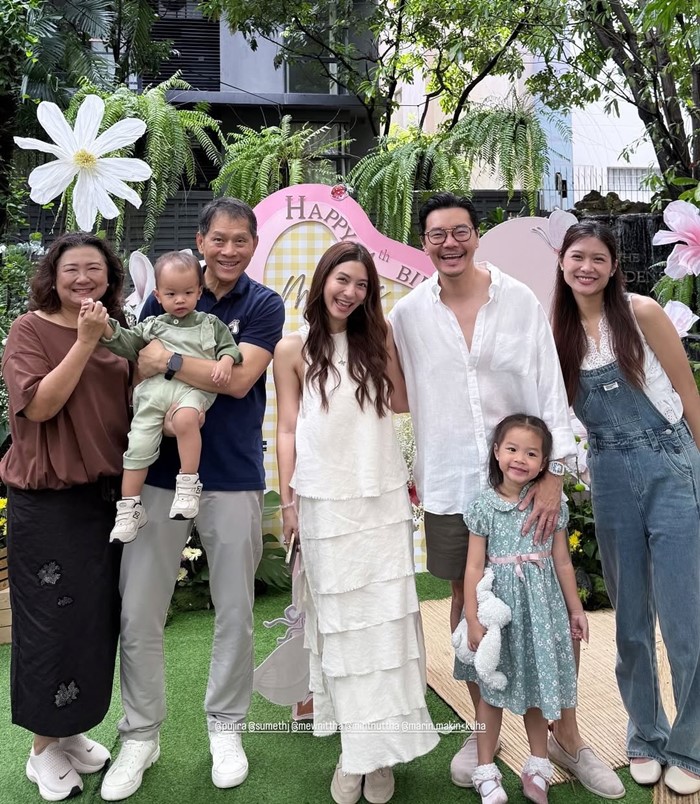 ภาพงานวันเกิดน้องมาริน ลูกสาว มิว นิษฐา กับ เซนต์ ธราภุช 
