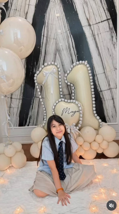 HBD น้องมายู 11 ขวบแล้ว เมย์โพสต์ซึ้ง แต่มีพีคตอนจบ