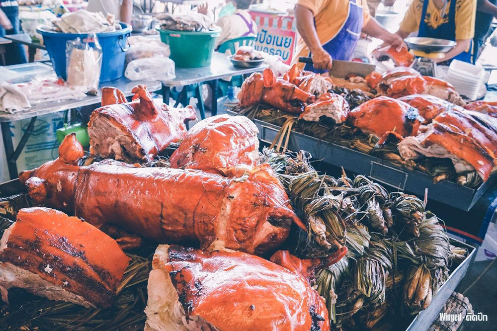 ตลาดนัดหน้าวัดเปโตร นครปฐม
