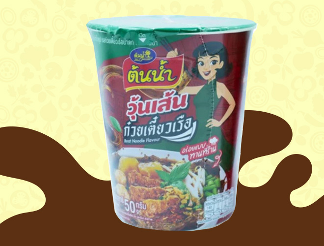 ก๋วยเตี๋ยวเรือสำเร็จรูป ก๋วยเตี๋ยวเรือ อาหารจานเดียว