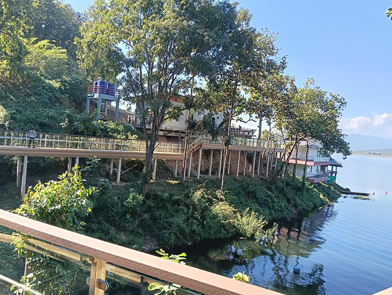 สกายวอล์กเขื่อนแม่งัด เชียงใหม่