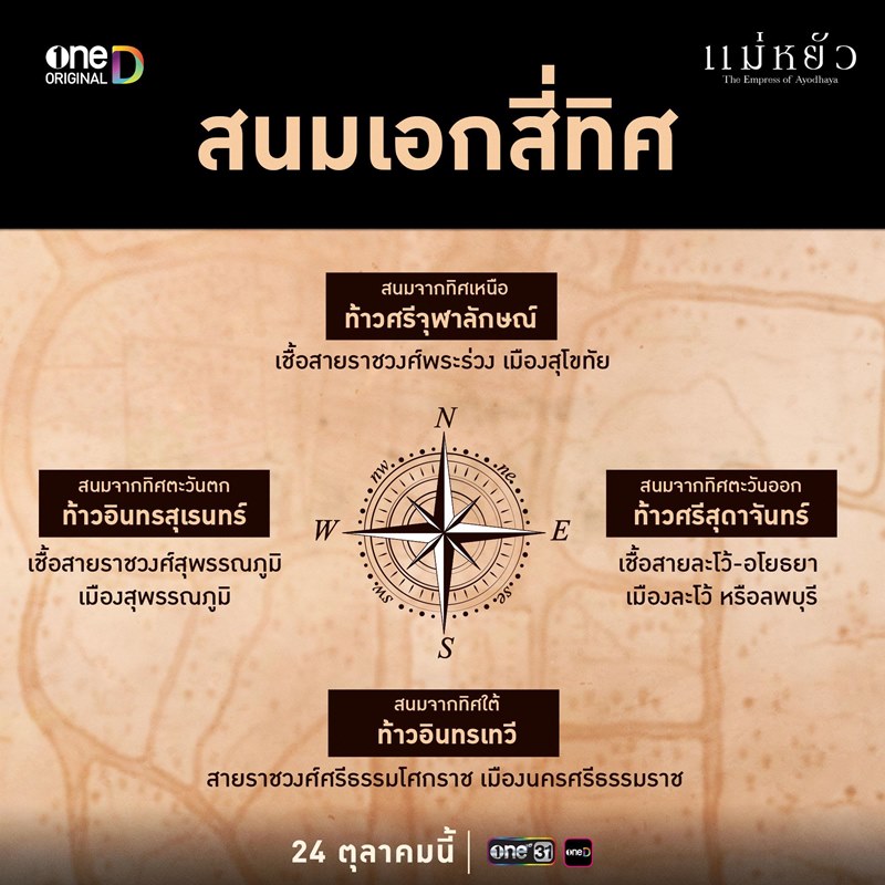 สนมเอก 4 ทิศ แห่งแม่หยัว
