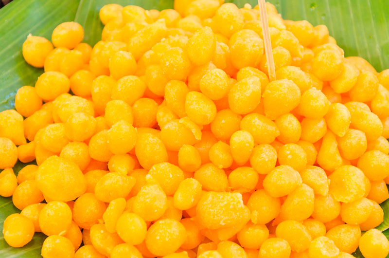 ขนมไทยสีเหลือง