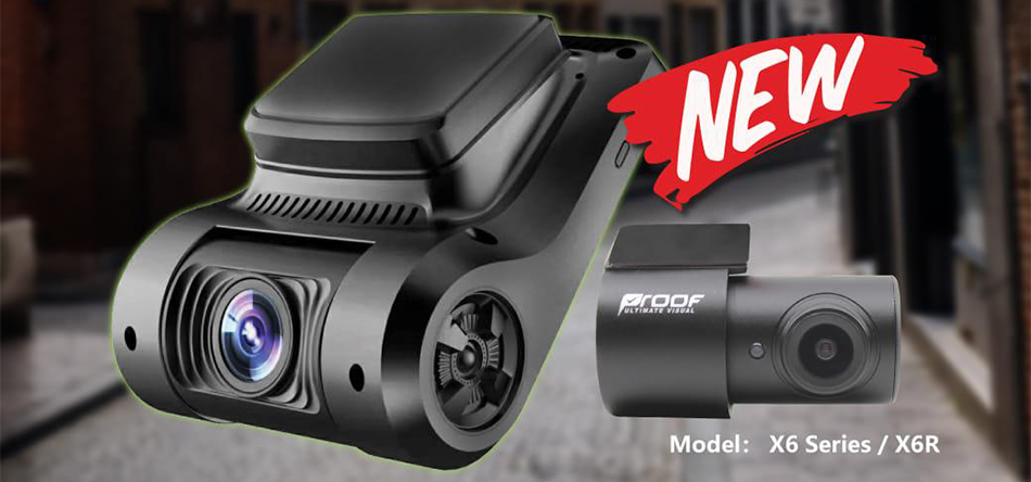 กล้องติดรถยนต์ 2023 PROOF X6 Series 4K Ultra HD
