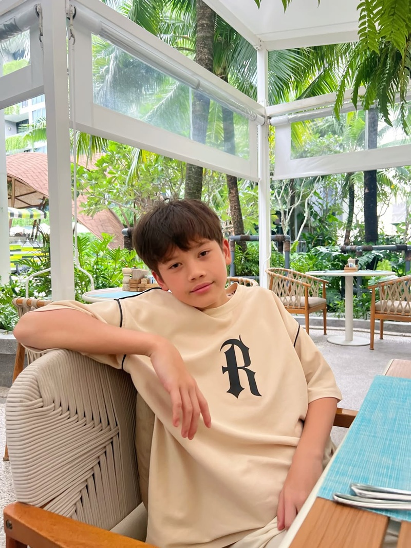 น้องแม็กซ์เวลล์ ลูก ซาร่า คาซิงกินี  ไมค์ พิรัชต์  