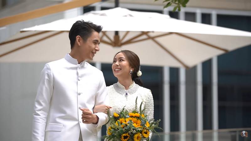 นิว ชัยพล แต่งงาน เมษา กิตติมา