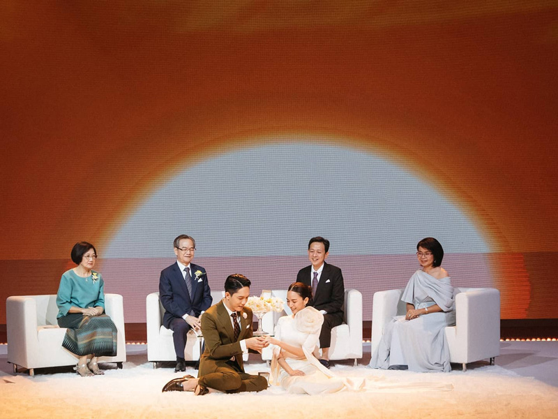 งานแต่ง ปั๊บ ใบเตย