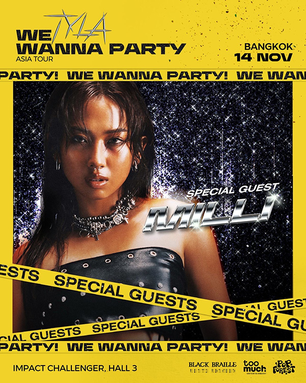 TYLA WE WANNA PARTY ASIA TOUR in Bangkok