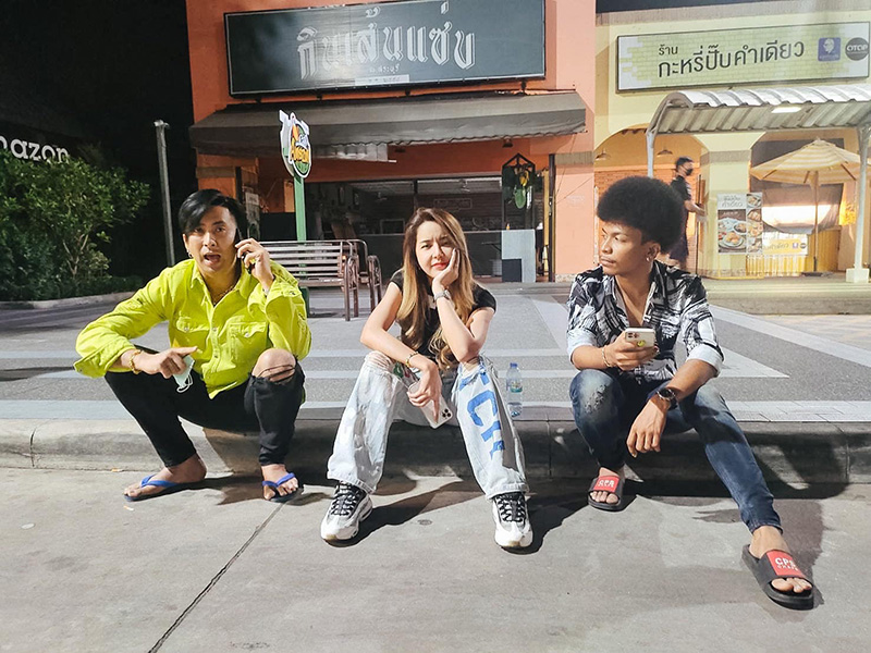 นัส จุฑารัตน์ ภรรยาของโชค ไทรถแห่ 