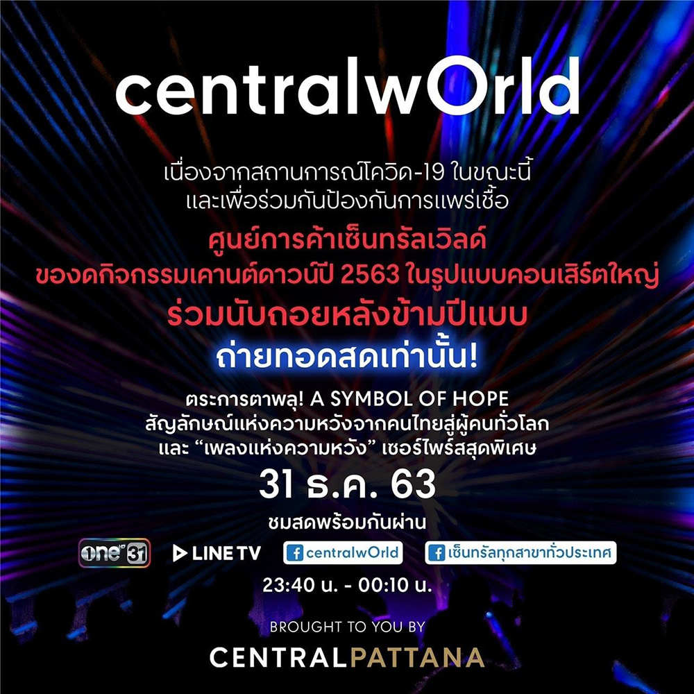 สถานที่งดจัดงานปีใหม่