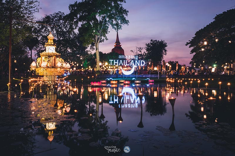 งานลอยกระทงสุโขทัย 2562