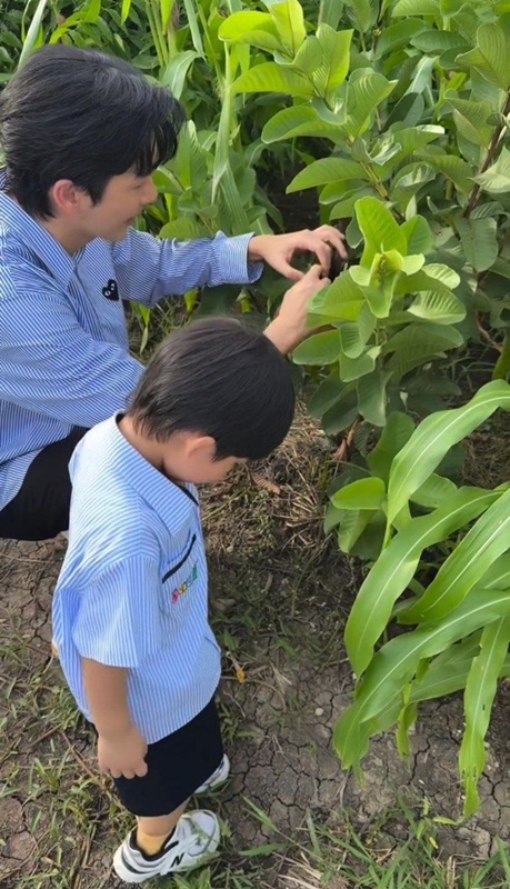 ส่องบ้านสวน พุฒ-จุ๋ย กับผลผลิตงอกงาม