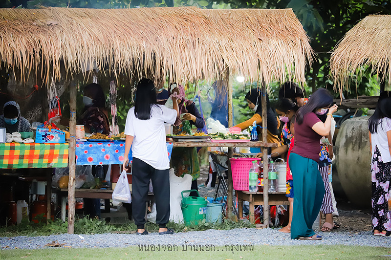 ตลาดน้ำพรประภา กรุงเทพ