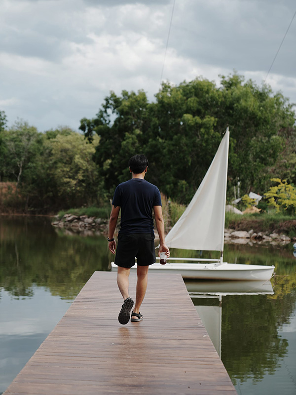 คาเฟ่ริมทะเลสาบ