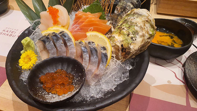 Katei Shabu (คาเทอิ ชาบู) อาหารญี่ปุ่น บุฟเฟ่ต์ชาบูสุกี้ยากี้