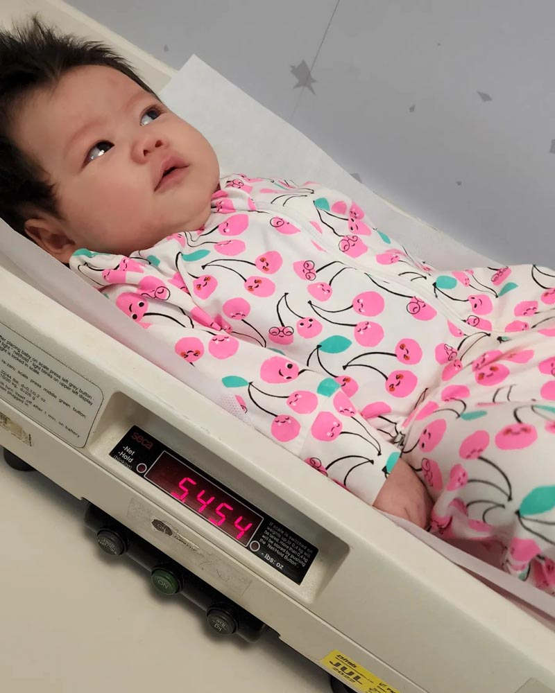 น้องแอบิเกล ลูกสาว ชมพู่ อารยา